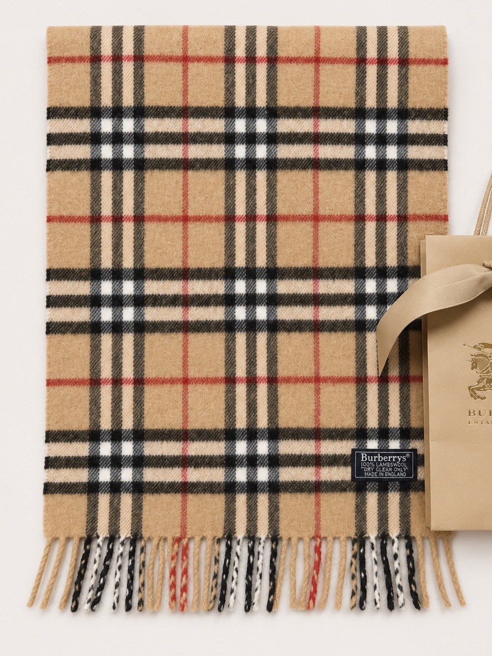 BURBERRY Nova Check Scarf - Picture 4 of 13
